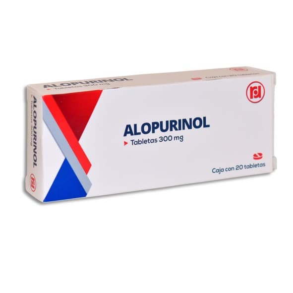 Alopurinol (randall) C/20 Tabs. 300 Mg.