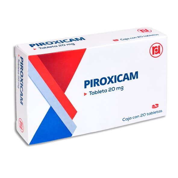 Piroxicam (randall) C/20 Tabs. 20 Mg.