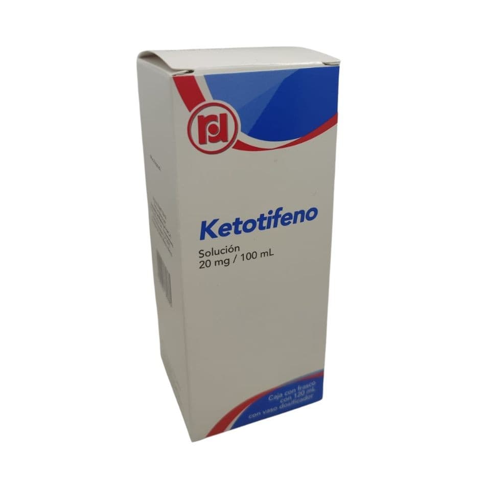 Ketotifeno (randall) Sol. Fco. 120 Ml. 20 Mg/100 Ml.