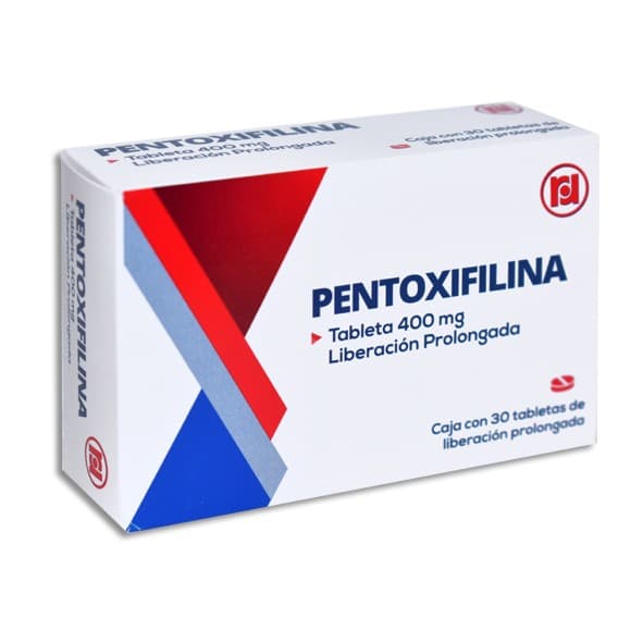 Pentoxifilina (randall) C/30 Tabs. L.p. 400 Mg.