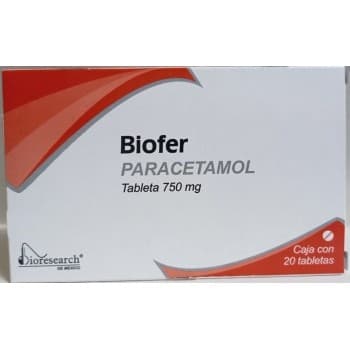 Biofer C/20 Tabs. 750 Mg.