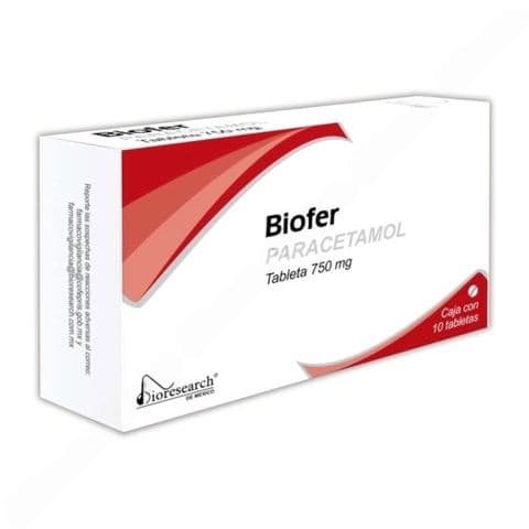 Biofer C/10 Tabs. 750 Mg.