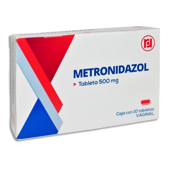 Metronidazol (randall) C/10 Tabs. Vaginales 500 Mg.