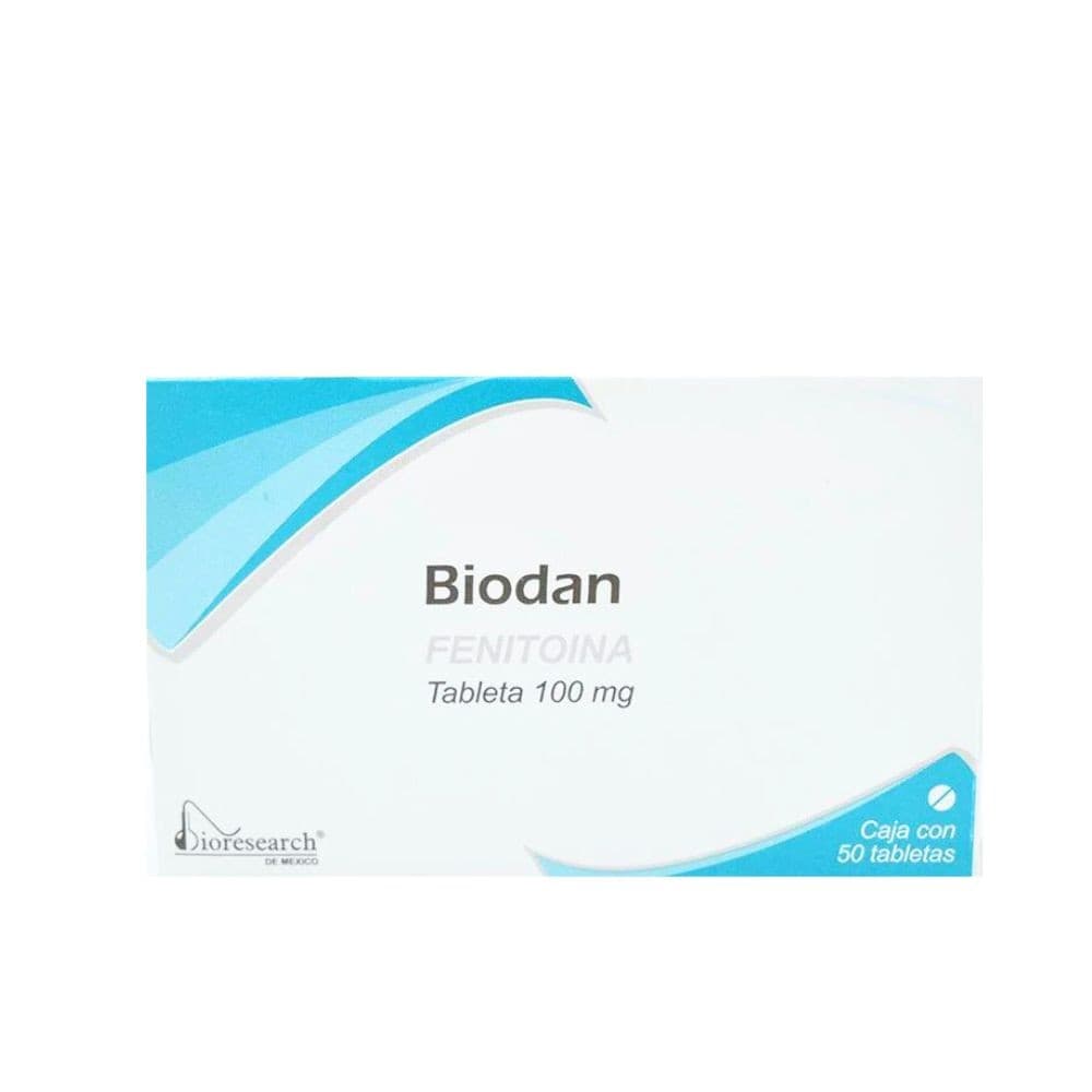 Biodan C/50 Tabs. 100 Mg.