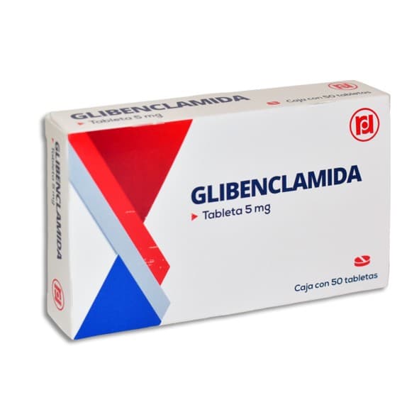 Glibenclamida (randall) C/50 Tabs. 5 Mg.