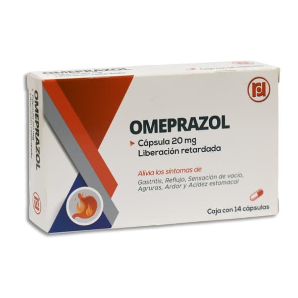 Omeprazol (randall) C/14 Caps. Lib. Rtda. 20 Mg.
