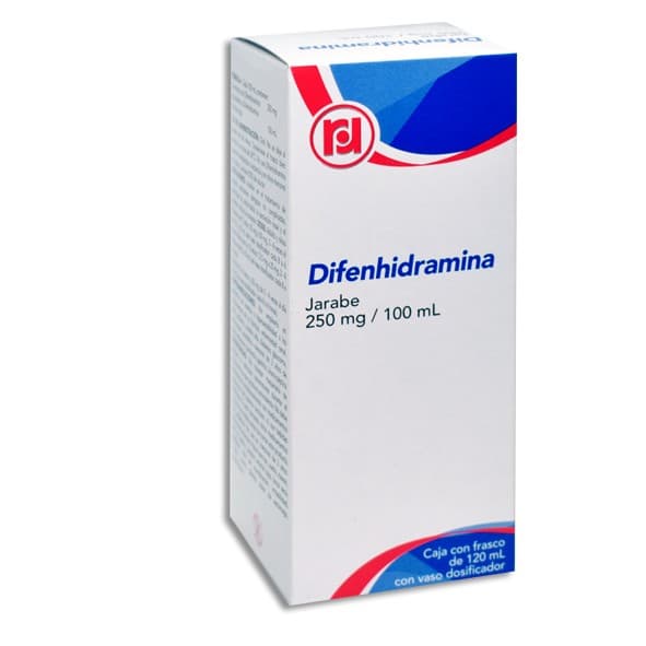 Difenhidramina (randall) Jarabe Fco. 120 Ml. 250 Mg/100 Ml.