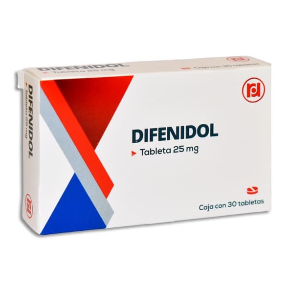 Difenidol (randall) C/30 Tabs. 25 Mg.