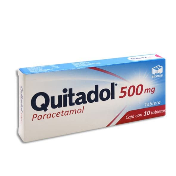 Quitadol C/10 Tabs. 500 Mg.