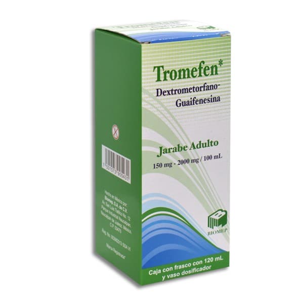 Tromefen Jarabe Adulto Fco. 120 Ml. 150-2000 Mg/100 Ml.