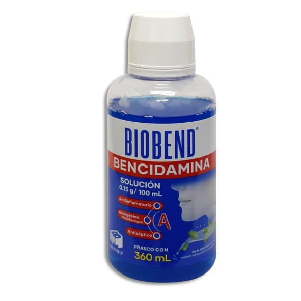 Biobend Sol. Bucofaríngea Fco. 360 Ml. 0.15 G/100 Ml.