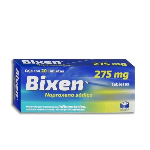 Bixen C/20 Tabs. 275 Mg.
