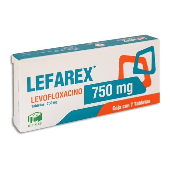 Lefarex C/7 Tabs. 750 Mg.