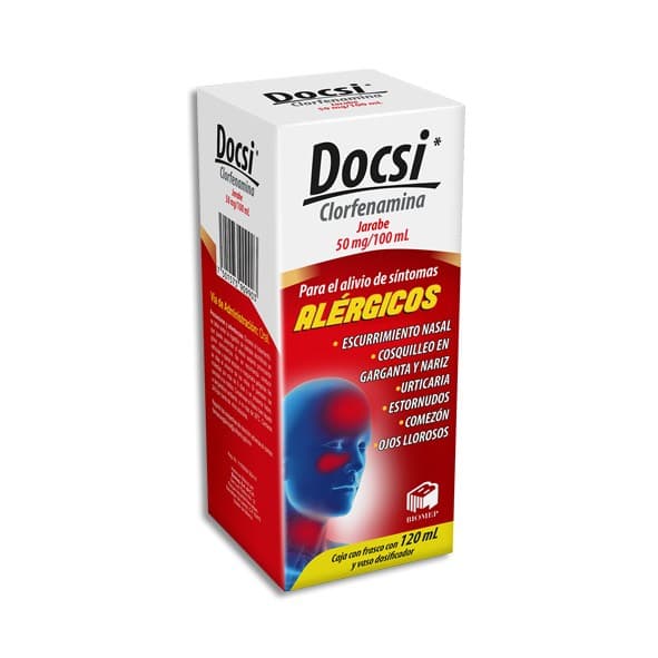 Docsi Jarabe Fco. 120 Ml. 50 Mg/100 Ml.