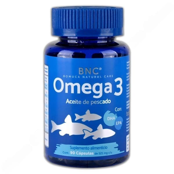 Omega-3 Aceite de Pescado Bnc C/90 Caps. 521 Mg.