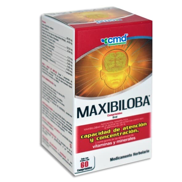 Maxibiloba C/60 Comps. 250 Mg.