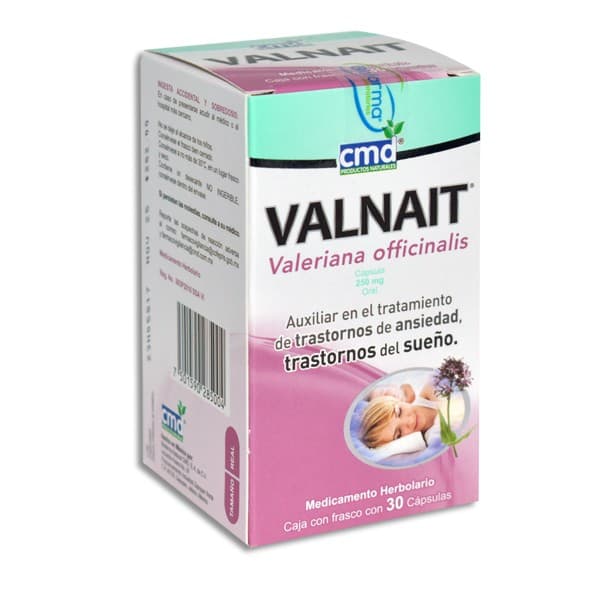 Valnait C/30 Caps. 250 Mg.