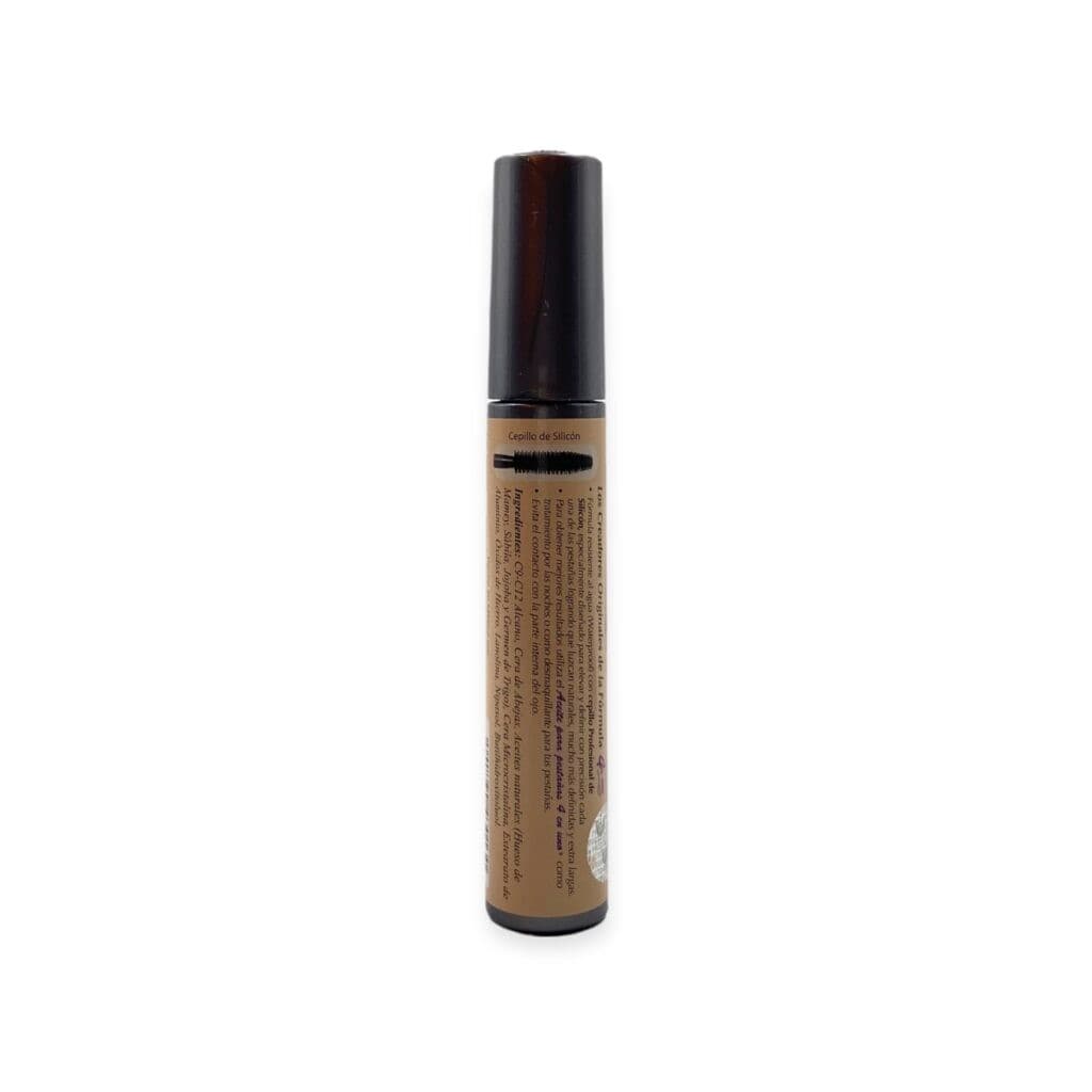 Mascara 4 en Uno Profesional Silicón Color Negro Tubo C/13 G.
