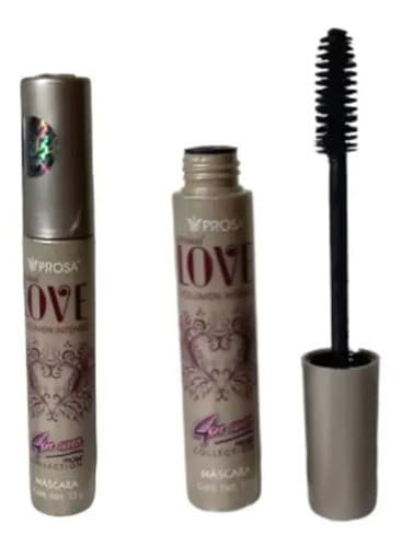 Mascara Sensual Love 4 en Uno Color Negro Tubo C/13 G.