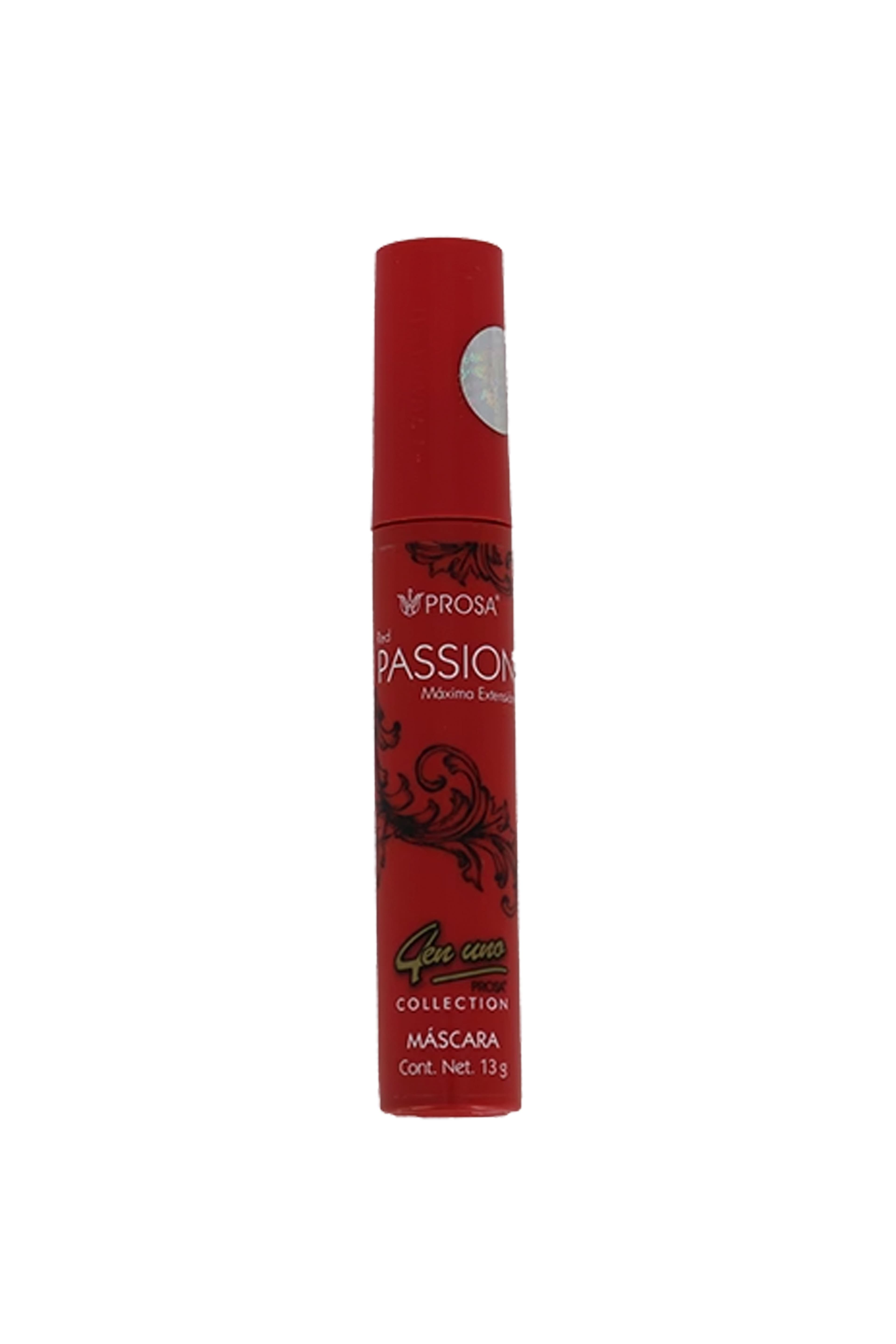 Mascara Red Passion 4 en Uno Color Negro Tubo C/13 G.