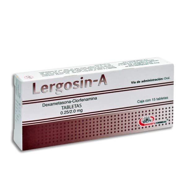 Lergosin-a C/15 Tabs. 0.25/2.0 Mg.