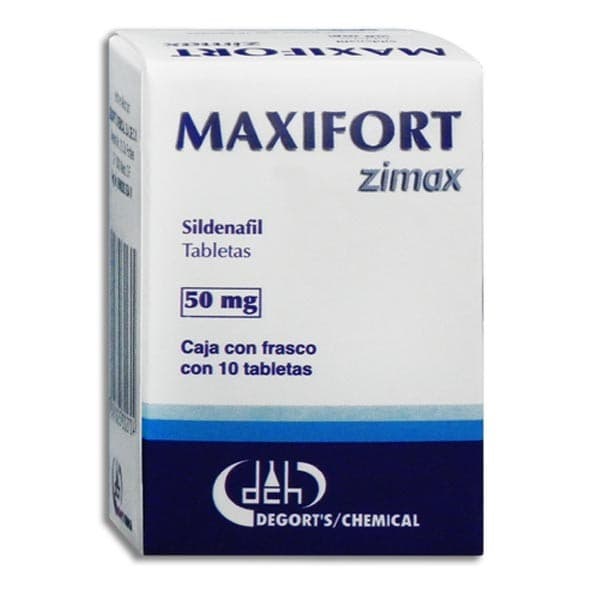 Maxifort Zimax C/10 Tabs. 50 Mg.