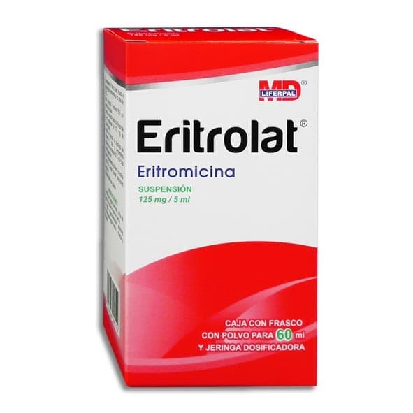 Eritrolat Susp. Fco. 60 Ml. 125 Mg/5 Ml.
