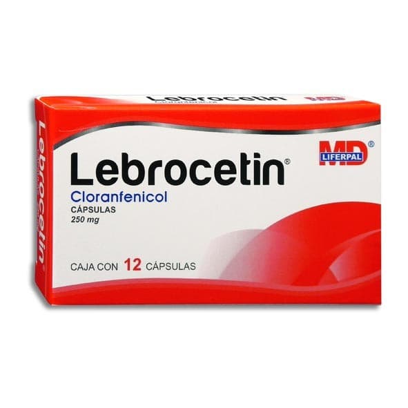 Lebrocetin C/12 Caps. 250 Mg.