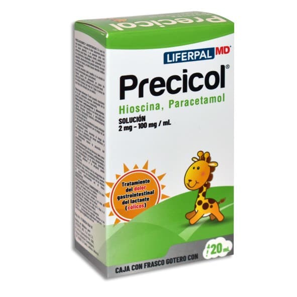 Precicol Solución Fco. Gotero 20 Ml. 2-100 Mg/1 Ml.