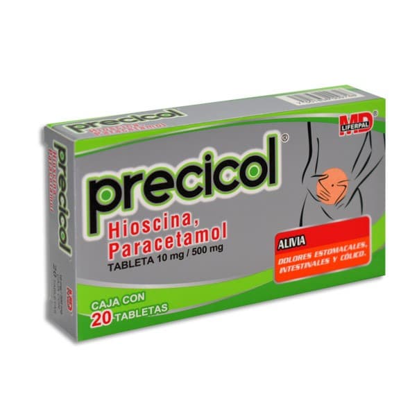 Precicol C/20 Tabs. 10/500 Mg.