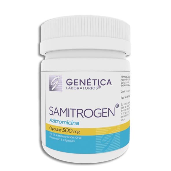 Samitrogen C/6 Caps. 500 Mg.
