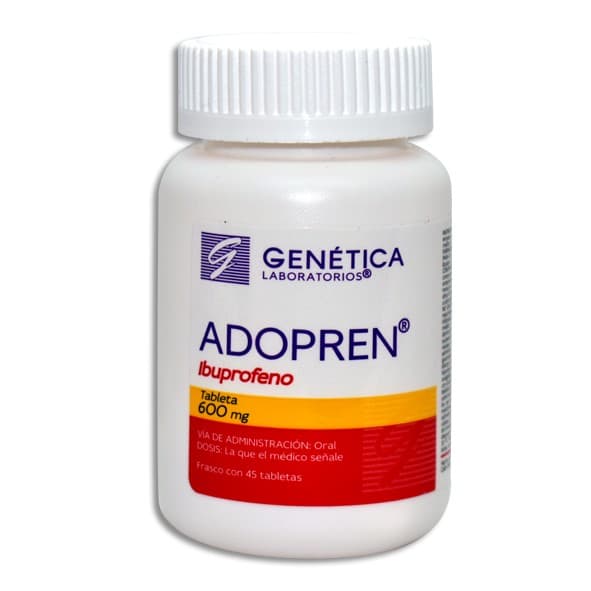 Adopren Fco. C/45 Tabs. 600 Mg.