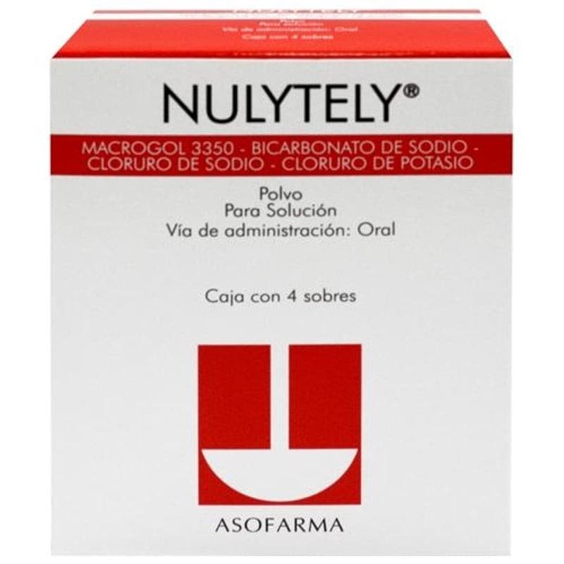 Nulytely C/4 Sobres Polvo Sab. Natural 109.60 G.