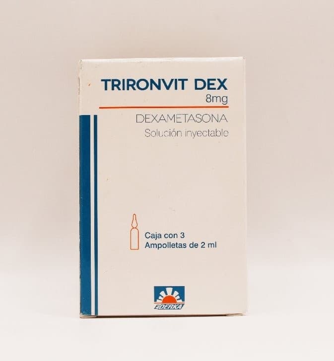 Trironvit Dex Sol. Iny. C/3 Amptas. 8 Mg/2 Ml.