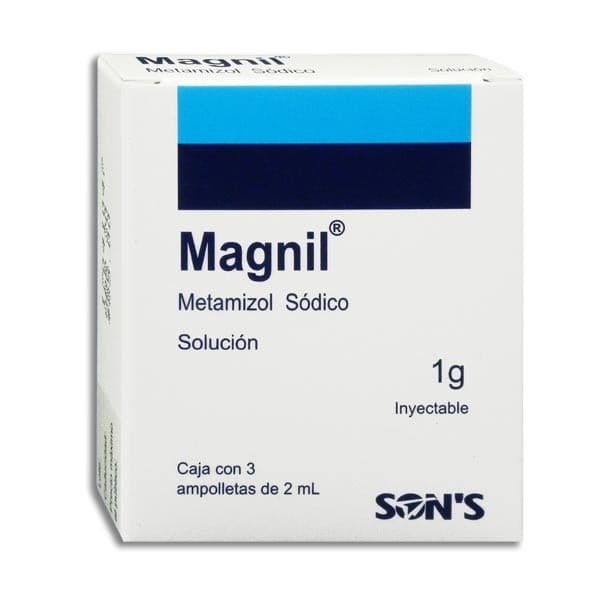 Magnil Sol. Iny. C/3 Amptas. 1 G/2 Ml.
