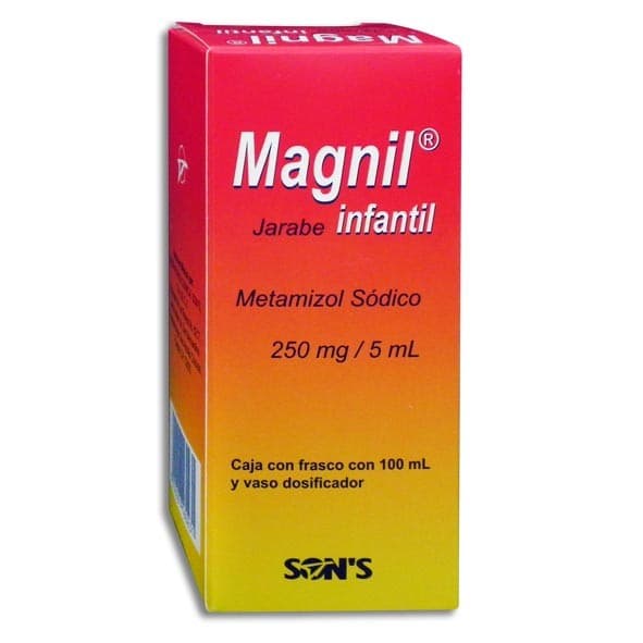 Magnil Jarabe Infantil Fco. 100 Ml. 250 Mg/5 Ml.