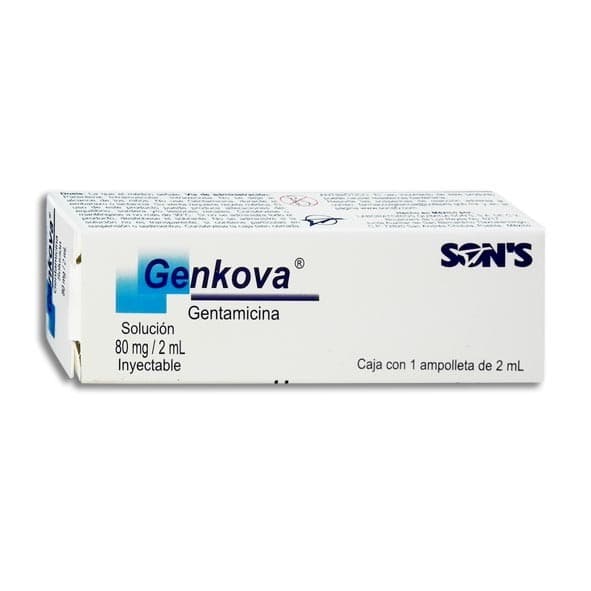 Genkova Sol. Iny. C/1 Ampta. 80 Mg/2 Ml.