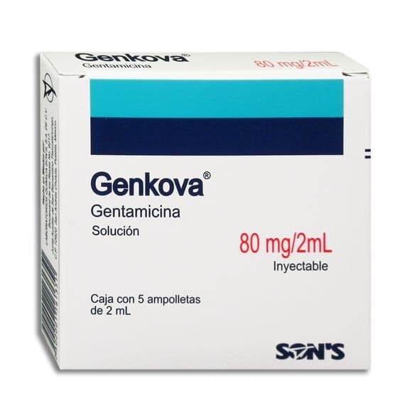 Genkova Sol. Iny. C/5 Amptas. 80 Mg/2 Ml.
