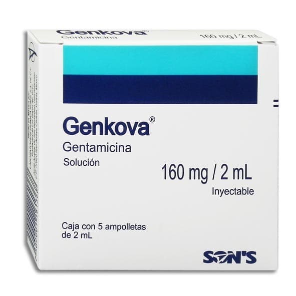 Genkova Sol. Iny. C/5 Amptas. 160 Mg/2 Ml.