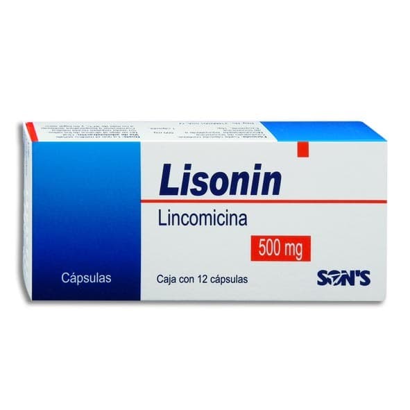 Lisonin C/12 Caps. 500 Mg.