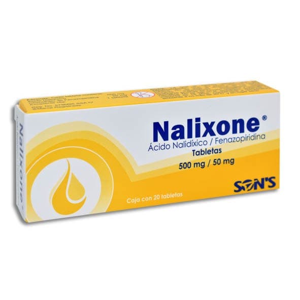 Nalixone C/20 Tabs. 500/50 Mg.