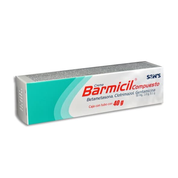 Barmicil Compuesto Crema Tubo C/40 G. 50mg-1g-0.1g/100 G.