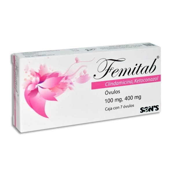 Femitab C/7 Óvulos 100/400 Mg.