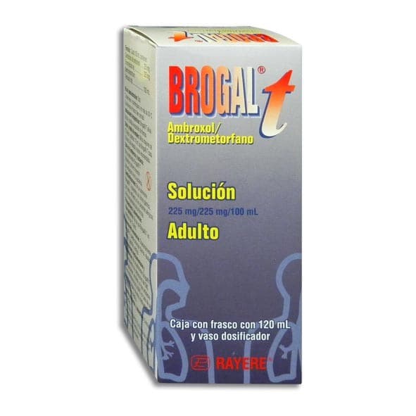 Brogal-t Sol. Adulto Fco. 120 Ml. 225-225 Mg/100 Ml.