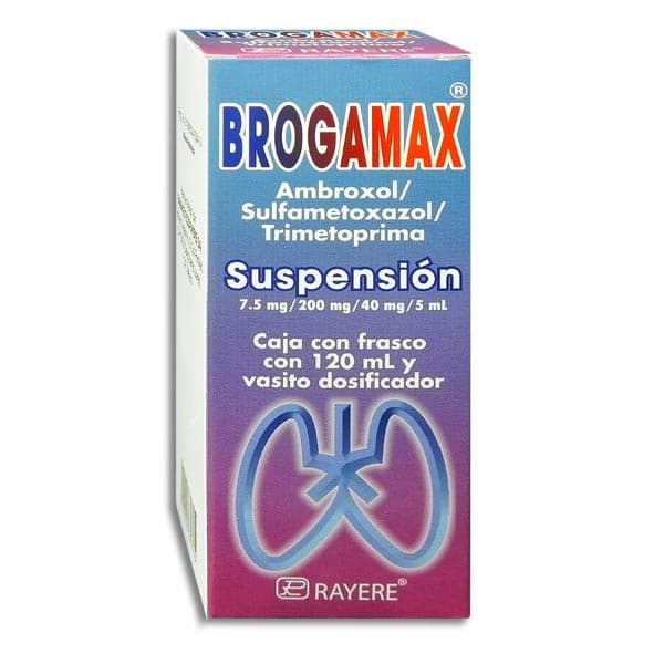 Brogamax Susp. Fco. 120 Ml. 7.5-200-40 Mg/5 Ml.