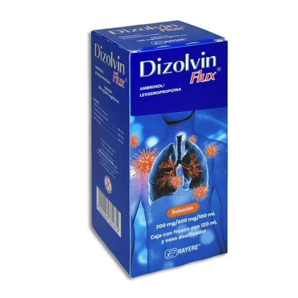 Dizolvin Flux Sol. Fco. 120 Ml. 300-600 Mg/100 Ml.