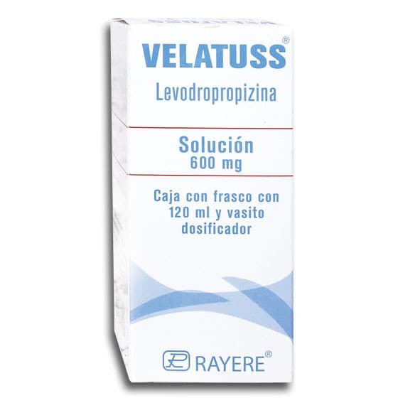 Velatuss Solución Fco. 120 Ml. 600 Mg/100 Ml.
