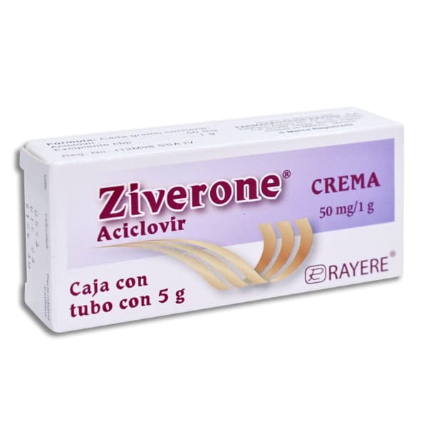 Ziverone Crema Tubo C/5 G. 50 Mg/1 G.