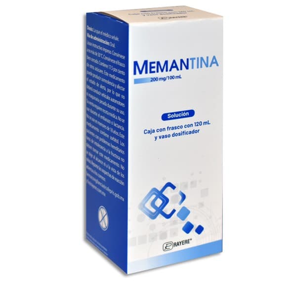 Memantina (rayere) Solución Fco. 120 Ml. 200 Mg/100 Ml.