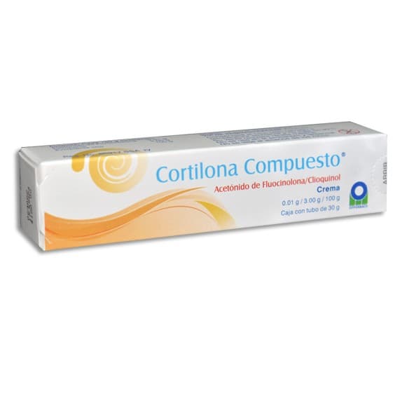 Cortilona Compuesto Crema Tubo C/30 G. 0.01-3.0 G/100 G.